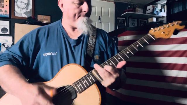 G tuning picking on a rainy Sunday. Fender Highway series parlor ❤️ смотреть онлайн