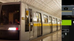 Симулятор метро 2D /Парад поездов метрополитена/новогодний#парад #метро #поезд #метрополитен #2024