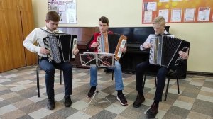 В.Шаинский «Песенка крокодила Гены» переложение А.Перцева, Г.Никишин «Озорная полька» #баян