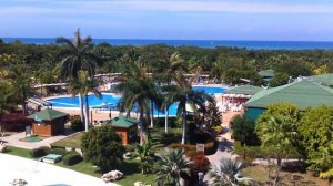 гостиница Блау, Варадеро, Куба вид с балкона