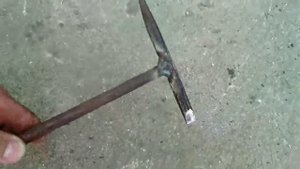 Самодельный  молоток для отбивания шлака. ШЛАКООТБОЙНЫЙ.