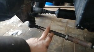 Мини трактор переломка, переделка рулевой тяги.