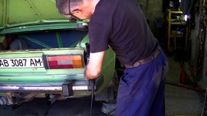 Ваз 2106 . Кузовной ремонт . Часть 1 .