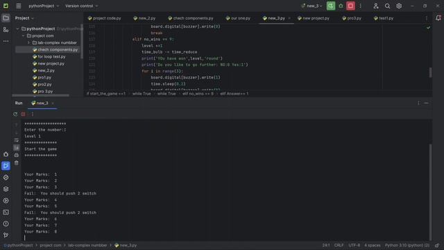 Group project PIANO_TILES #arduino #arduinoproject #groupproject #python