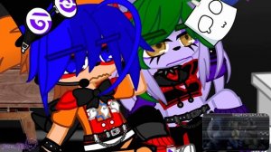 Security Breach Reacts To: “Bonnie’s Mixtape” | FNAF (Gacha Club)