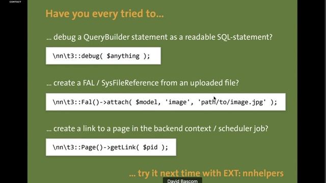 TYPO3 Headless CMS: Talks at MTUG 2022: EXT:nnrestapi (Part1) смотреть онлайн