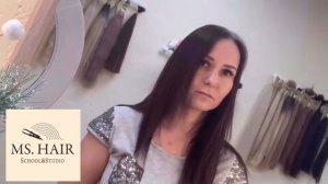 Снятие наращенных волос