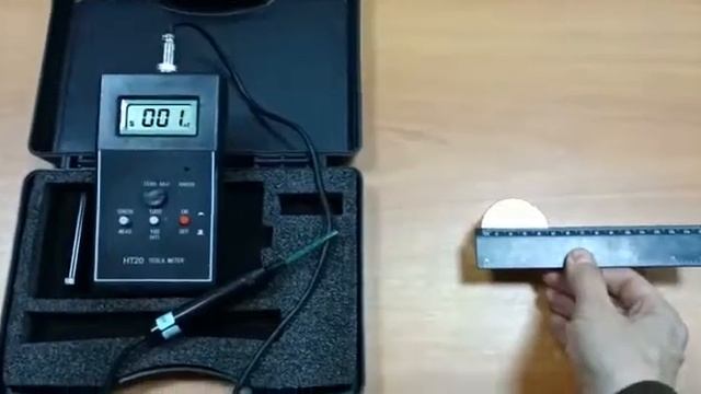 Замер неодимовых магнитов 50х30 Тесламетром смотреть онлайн