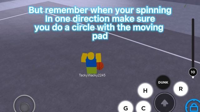 How to spin on hoopz | Roblox Hoopz | (Mobile Only) смотреть онлайн