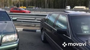 Обзор Mercedes-Benz W 140 от W 140 Клуб Москва и поезда на «легенды миллениума»