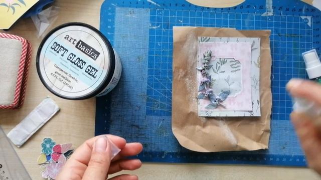 СКРАПБУКИНГ. Мастер класс по созданию летней открытки смотреть онлайн