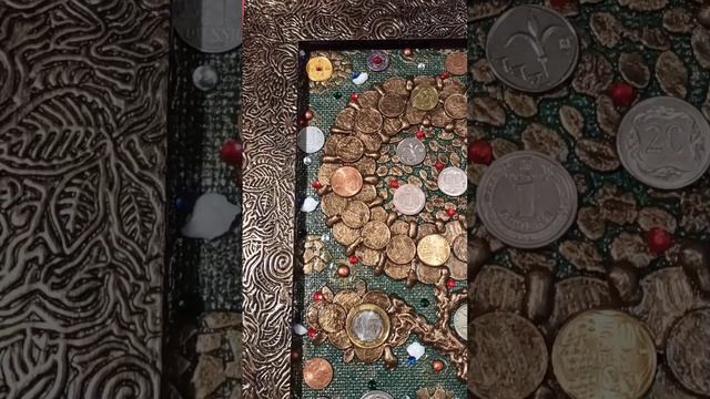 Панно "Денежное дерево" Формат А4 смотреть онлайн