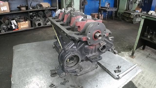 Repair of the Russian engine D245