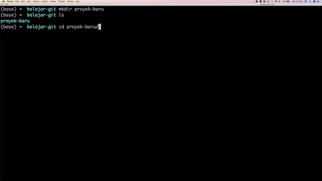 Belajar GIT - Dua cara memulai Git, dengan INIT dan CLONE смотреть онлайн