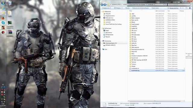 GTA San Andreas: Modloader (как пользоваться) Ставим моды. смотреть онлайн