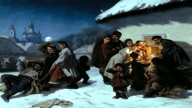 колядка - Ой у Києві тай на камені " співає "Кралиця". з 5ї хв. співає автент. гурт з Житомирщини.