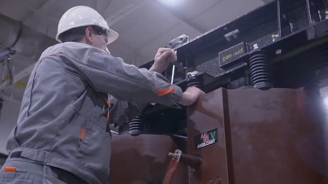 Производственная площадка AKELCAST. Сухие трансформаторы с алюминиевыми и медными обмотками. смотреть онлайн