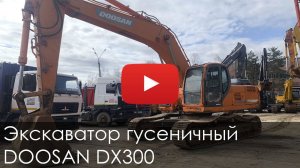 3354. Обзор Экскаватор гусеничный DOOSAN 300