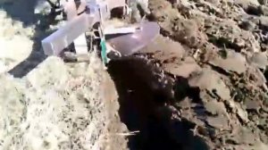 Пробная вспашка целины японским минитрактором 15л.с.