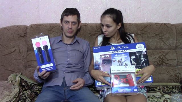 НОВОГОДНИЙ ПОДАРОК ДЛЯ ВСЕЙ СЕМЬИ SONY PLAYSTATION 4 + PLAYSTATION VR