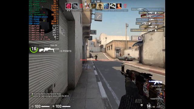 CS:GO - RYZEN 1600 + GTX 1050 смотреть онлайн