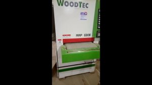 Калибровально-шлифовальный станок WoodTec RRP 630 E (видео от клиента 1)