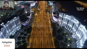 Ashgabat City , Turkmenistan 4K By Drone 2023
