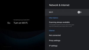 TCL Android TV - Wifi