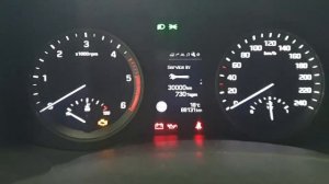 Hyundai Tucson 2018 service reset