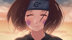 Obito, Rin, Kakashi. Naruto Shippuden.