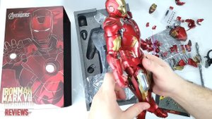Hot Toys IRON MAN MARK 7 Diecast Review BR / DiegoHDM
