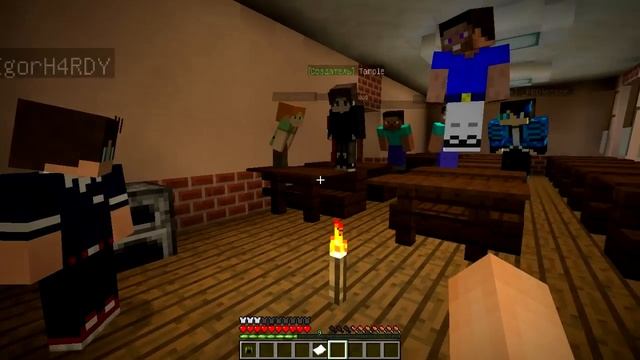 НУБИК РАССКАЗАЛ ВСЕМУ КЛАССУ КАК ВЫЖИТЬ НУБУ ! УРОК ВЫЖИВАНИЯ В МАЙНКРАФТ ! ШКОЛА В МАЙНКРАФТЕ