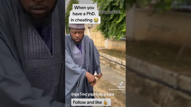 When you have a PhD. in cheating . wahala ? ? ? ? ?♂️ ? ? ? ?
