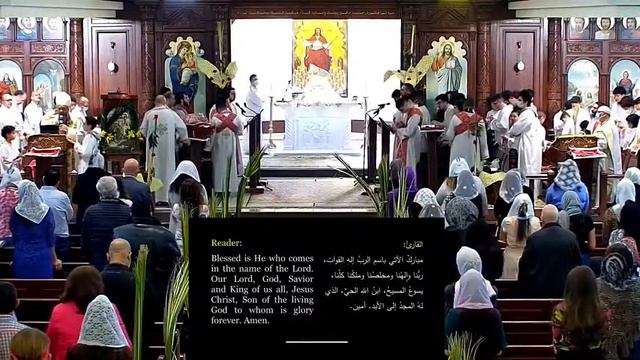 2022-04-17 - Palm Sunday - St. Mina Calgary - Livestream смотреть онлайн