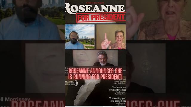 Roseanne Barr running for President 2024?