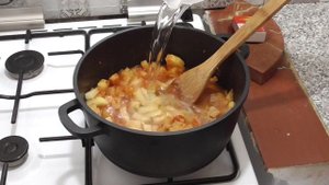 Без мяса тоже может быть очень вкусно. Вкусное Рагу без мяса.  #кухняиспании#