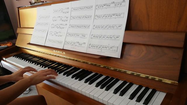 Ludovico Einaudi-Una mattina piano cover смотреть онлайн