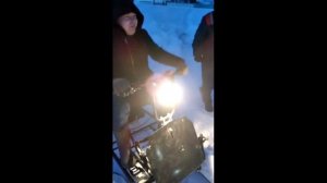 Бурлак м2 Vector. мотобуксировщик c лыжн. модулем, видео от клиента Г.Д. покупка и первый ход.