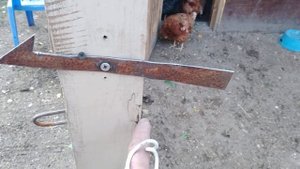 Засов для калитки , двери в сарай, быстро , надёжно, без затрат , своими руками