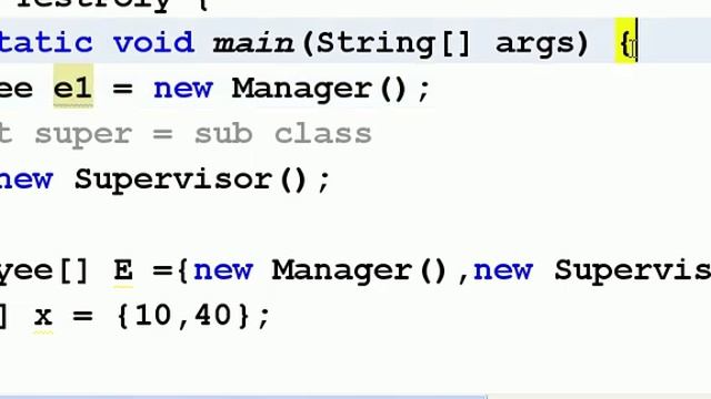 Course Java SE - 6 - Polymorphism смотреть онлайн