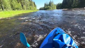 4/5 Сплав по Куземе Много порогов Июль 2023