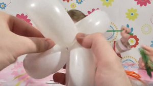 Делаем цветок из шаров ШДМ к 8 марта Flower of balloons