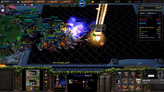 Warcraft 3: Hero Line Wars Test Stream