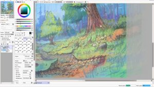 How to draw a forest / Как нарисовать лес