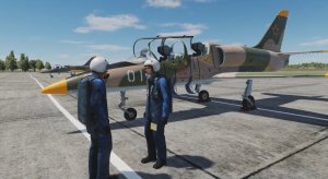 Посвящается Л-39 (авиасимулятор DCS, аэродром Краснодар (центральный)