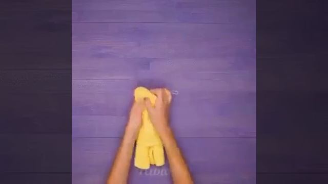 Как красиво складывать полотенца.