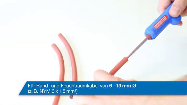 Инструмент для зачистки круглого кабеля WEICON №13 смотреть онлайн