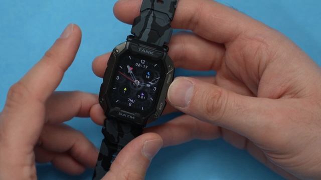 Kospet Tank M1 Smartwatch Tour - Waterproof Test & Car Crush Test