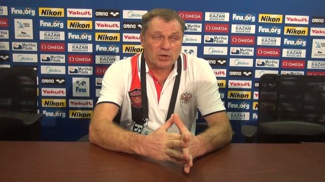 Интервью Анатолия Журавлева по итогам ЧМ по плаванию в Дохе