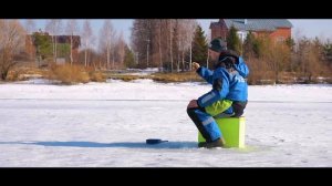 Зимняя рыбалка. Ловля уклейки со Станиславом Посланчиком.